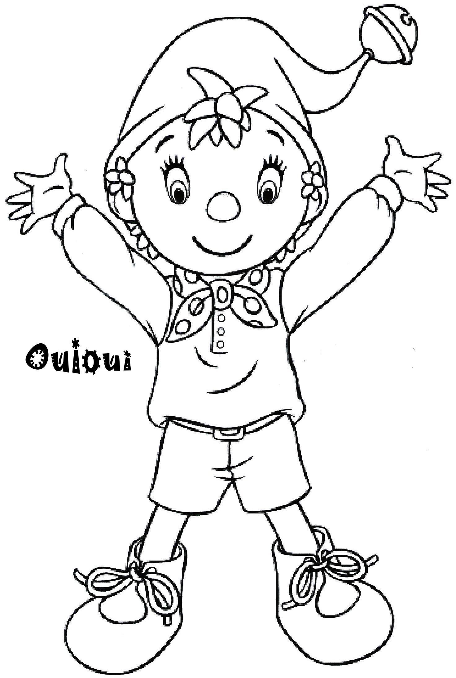coloriage a imprimer oui oui